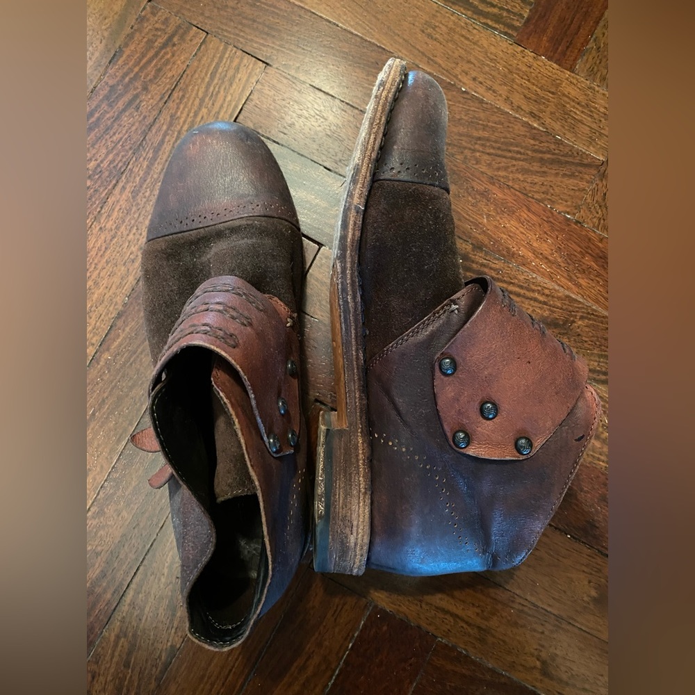 Rag & bone brown low boots